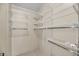 Walk-in closet with multiple shelves for optimal storage solutions at 5056 Red Oak Rd, Cottageville, SC 29435