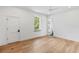Bright bedroom with hardwood floors and two interior doors at 525 Old Bridge Ct, Mount Pleasant, SC 29464