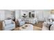 Open-concept living space features modern furniture, stylish décor, and a seamless flow to the kitchen at 527 Verdi Drive Dr, Summerville, SC 29486