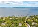 Stunning aerial view of waterfront homes with private docks and lush green landscaping at 528 Wampler Dr, Charleston, SC 29412