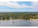 Overhead view of residences, with piers extending into the waterway at 528 Wampler Dr, Charleston, SC 29412