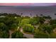 Aerial view of a neighborhood showing proximity to the water at 528 Wampler Dr, Charleston, SC 29412