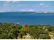 Expansive water view featuring a bridge from an aerial perspective of a lush green property at 528 Wampler Dr, Charleston, SC 29412