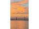 Gorgeous sunset view of the Ravenel Bridge over the Charleston Harbor at 528 Wampler Dr, Charleston, SC 29412