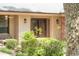 Front entrance of home with brick accents and tropical landscaping at 528 Wampler Dr, Charleston, SC 29412