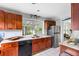Well-lit kitchen featuring updated cabinets, modern appliances, and tons of counter space at 532 Sunset Dr, Charleston, SC 29407
