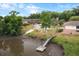Scenic waterfront area with a dock and seating available in the community at 6240 Old Point Rd # C-8, Hanahan, SC 29410