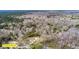 Large lot with approximate boundaries highlighted, including a house and a detached garage at 8476 Old Georgetown Rd, McClellanville, SC 29458