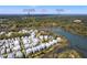 Aerial view showcasing 9822 Haven Loop near the Tennis courts, The Dunlin, and River Barns at 9822 Haven Loop, Johns Island, SC 29455