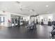 Well-equipped gym featuring a variety of machines, weights, and mirrors for a complete workout experience at 9822 Haven Loop, Johns Island, SC 29455
