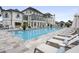 Upscale pool with ample lounge chairs and manicured landscaping at 9822 Haven Loop, Johns Island, SC 29455