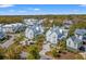 Beautiful homes with manicured landscaping line a street in a well-planned community, offering an inviting neighborhood at 9822 Haven Loop, Johns Island, SC 29455
