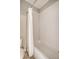 Bathroom featuring a shower-tub combo, white subway tile, and neutral colored walls at 1141 Hills Plantation Dr, Charleston, SC 29412