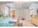 Bedroom with light walls, carpeted floors, and ensuite access to the bathroom at 1141 Hills Plantation Dr, Charleston, SC 29412