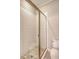 Walk-in shower featuring neutral colored walls and pebble flooring at 1141 Hills Plantation Dr, Charleston, SC 29412