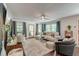 Inviting living room featuring a comfy sofa and lots of natural light at 128 Paul Dr, Summerville, SC 29483