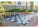 Outdoor communal chess board offers residents opportunities for friendly competition at 130 River Landing Dr # 4102, Charleston, SC 29492