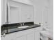 Bathroom featuring a granite countertop vanity, toilet and bathtub at 134 Percheron Dr, Summerville, SC 29486