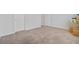A spacious carpeted bedroom with neutral flooring, base trim and two doors at 134 Percheron Dr, Summerville, SC 29486