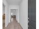 A lovely entrance with light gray wood floors that flow into the rest of the house at 134 Percheron Dr, Summerville, SC 29486