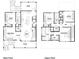 Detailed two-story floor plan showcasing layout of rooms including bedrooms, bathrooms, kitchen, and living areas at 1340 Lucinda St, Mount Pleasant, SC 29466