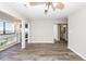 Open bedroom featuring views and ample light at 142 Marsh View Villas, Folly Beach, SC 29439