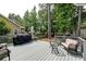 Spacious back deck perfect for outdoor entertaining with seating and grilling area at 149 Daniels Ridge Dr, Summerville, SC 29485