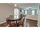 Cozy dining area leads to living room at 149 Daniels Ridge Dr, Summerville, SC 29485