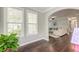 Hallway with windows flows into living room at 149 Daniels Ridge Dr, Summerville, SC 29485