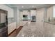 Modern kitchen with granite countertops, stainless steel appliances, and white cabinetry at 149 Daniels Ridge Dr, Summerville, SC 29485