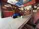 The outdoor bar offers seating at the bar and quirky decorations, creating a fun and unique atmosphere at 1606 Waterside Blvd, Moncks Corner, SC 29461