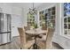 Bright breakfast nook features a round table, seating for four, and natural light from large windows at 1711 Indigo Island Dr, Hanahan, SC 29410