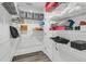 Organized walk-in closet with shelving, hanging space, and ample storage at 1711 Indigo Island Dr, Hanahan, SC 29410
