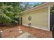 Quaint backyard space, featuring a small garden and direct home access at 1787 Tennyson Row # 9, Mount Pleasant, SC 29466