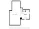 Second floor plan featuring open area and bedroom at 209 Lipman St, Summerville, SC 29483