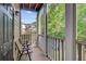 Relaxing balcony featuring outdoor seating and a view of the surrounding greenery at 2121 Egret Crest Ln, Charleston, SC 29414