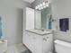 Bathroom featuring a single sink vanity with drawers and cabinet for storage at 2121 Egret Crest Ln, Charleston, SC 29414