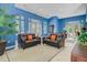 Clubhouse lounge area with sofas and ample natural light at 2121 Egret Crest Ln, Charleston, SC 29414