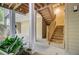 Exterior staircase detail with wood steps, leading to upper-level units at 2121 Egret Crest Ln, Charleston, SC 29414