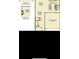 Downstairs floor plan of home featuring kitchen, Gathering room, dining room, and 2 car garage at 244 Tuscan Sun St, Summerville, SC 29485