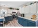 A kitchen featuring two-toned cabinets, stainless appliances, and white countertops at 300 Hamlet Rd, Summerville, SC 29485
