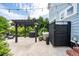 Beautiful backyard featuring an outdoor shower, a pergola, a spa and a gas grill at 3656 Spindrift Dr, Mount Pleasant, SC 29466