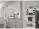 Open-concept kitchen with stainless steel appliances, granite countertops, and a view into the dining area at 3656 Spindrift Dr, Mount Pleasant, SC 29466