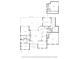 Detailed floor plan showcasing the layout with the living areas, bedrooms, and deck at 3948 Gift Blvd, Johns Island, SC 29455