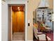 Unique home elevator provides easy access to all levels of the home at 423 Lake Moultrie Dr, Bonneau, SC 29431