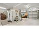 Spacious garage area with plenty of room for storage and workspace at 423 Lake Moultrie Dr, Bonneau, SC 29431