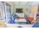 Bright living room with balcony access, comfortable seating, and stylish interior design at 4233 Mariners Watch, Johns Island, SC 29455