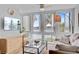 Inviting living room features waterview, fan, and a relaxed seating area at 5 Mariners Cay Dr, Folly Beach, SC 29439
