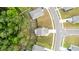 Aerial view of a neighborhood with houses and tree coverage at 514 Shady Maple St, Moncks Corner, SC 29461