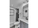 Stylish bathroom with a tub, modern vanity, updated fixtures, and decorative elements for a sleek look at 5155 Monterey St, North Charleston, SC 29405